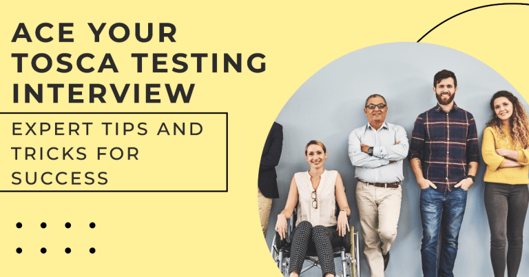 Tosca Testing Interview Tips & Tricks