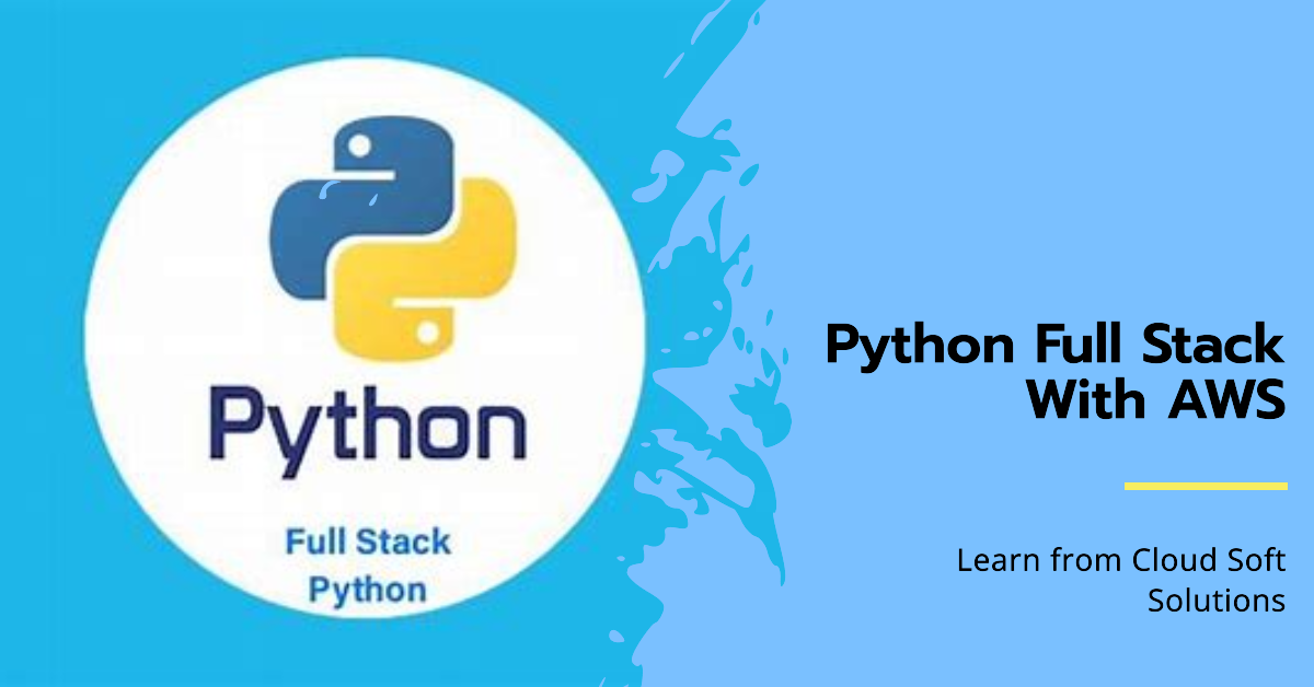 Python Full Stack With AWS