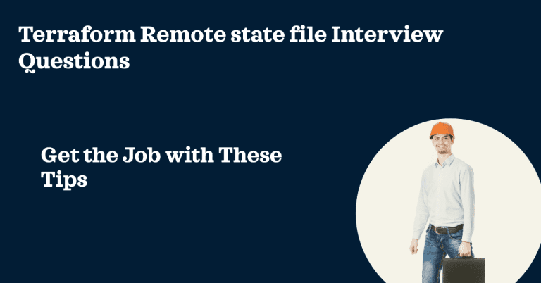 Terraform Remote State File interview