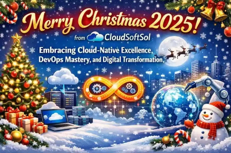 Merry Christmas 2025 from CloudSoftSol