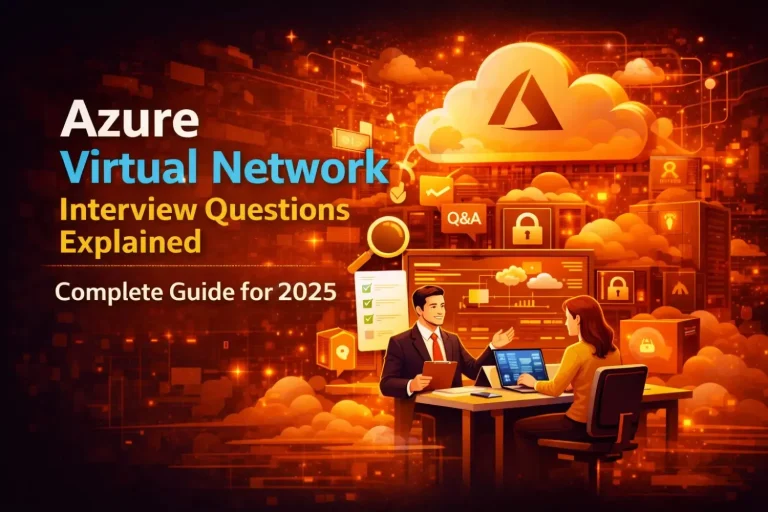 Azure Virtual Network Interview Questions Explained Latest 2025