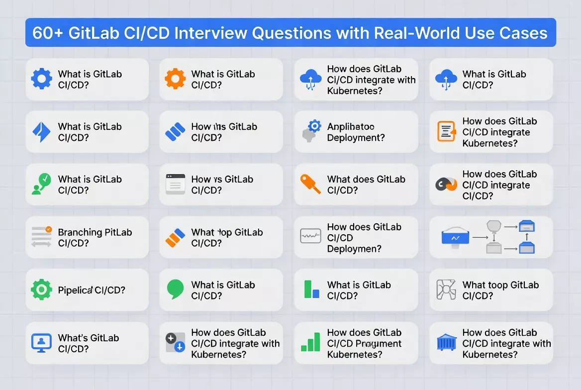 Top 60+ GitLab CI/CD Interview Questions with Real-World Use Cases