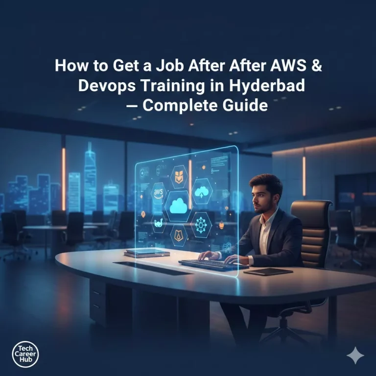 How to Get a Job After AWS & DevOps Training in Hyderabad — Complete Guide