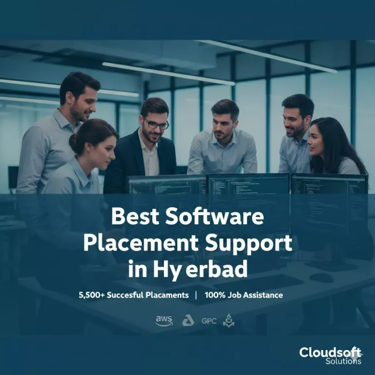 Best Software Placement Support Near You in Hyderabad | Cloudsoft Solutions