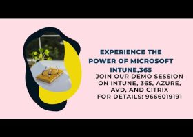 Microsoft Intune, Microsoft 365, Azure, Azure AVD, and Citrix Training Demo by Cloudsoft Solutions