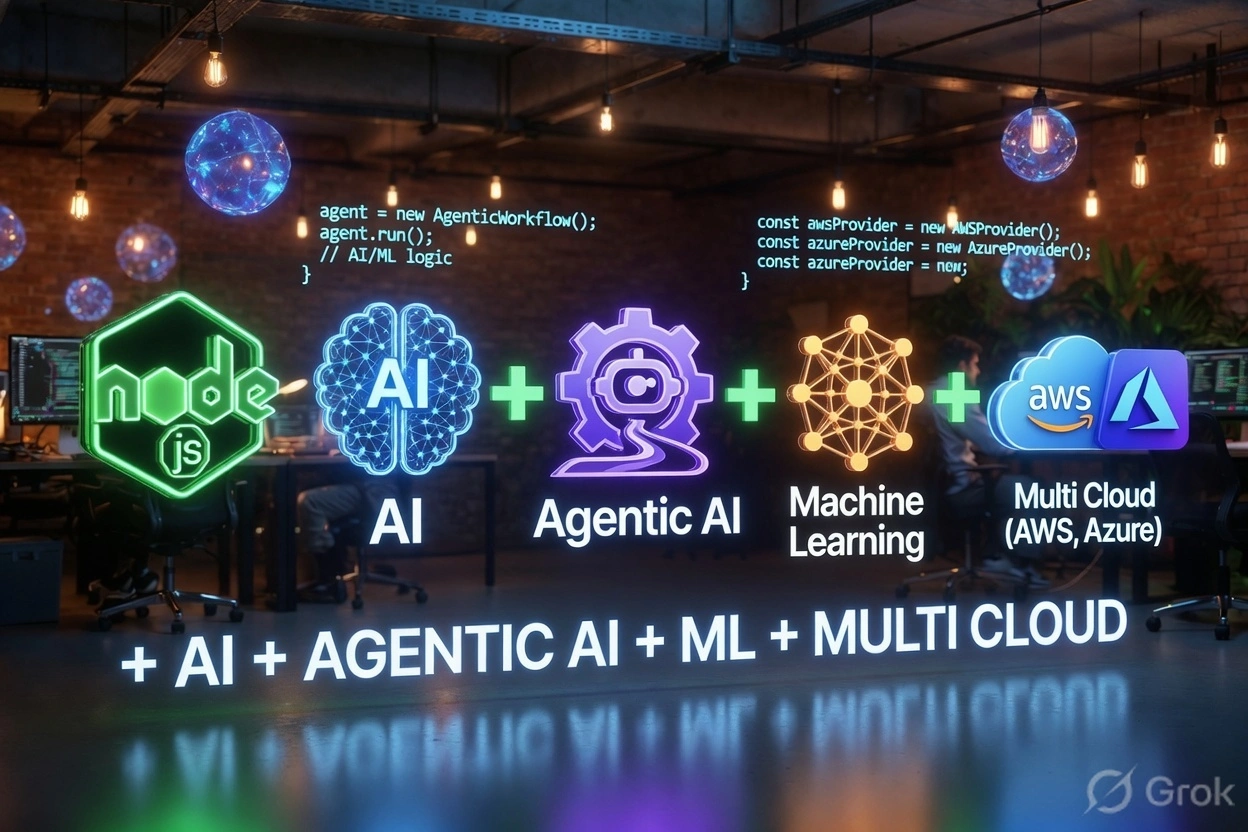 ASCEND — Node.js + TypeScript Full Stack + AI + Multi-Cloud + Cyber Security — course in Hyderabad · Cloud Soft Solutions