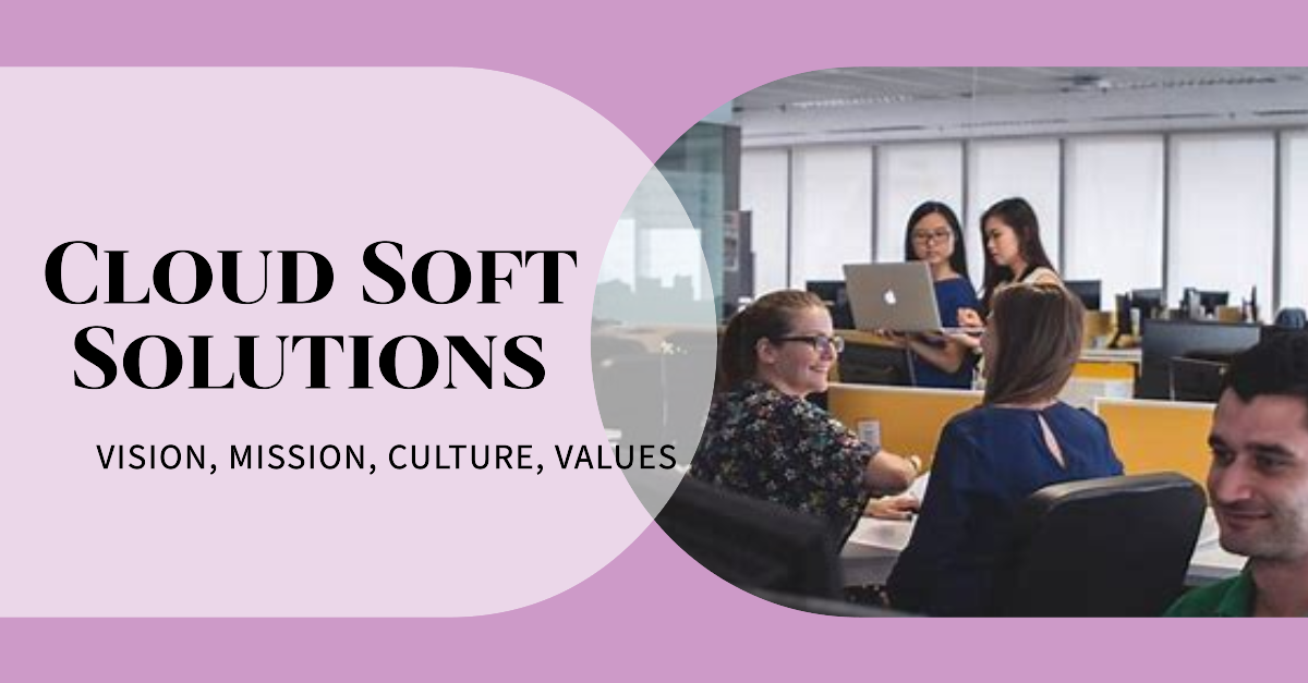 Cloud Soft Solutions Overview