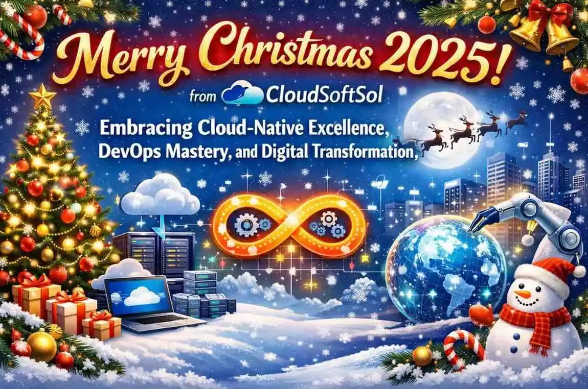 Merry Christmas 2025 from CloudSoftSol: Cloud, DevOps &amp; Digital Innovation