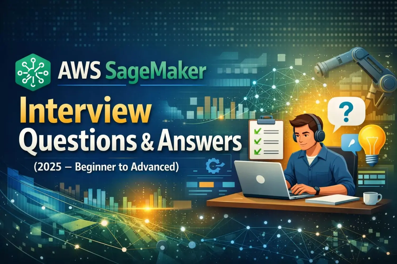 AWS SageMaker Interview Questions &amp; Answers (Beginner to Advanced) Latest 2025