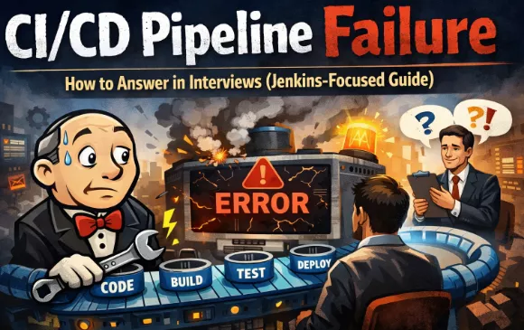 CI/CD Pipeline Failure – How to Answer in Interviews (Jenkins-Focused Guide)