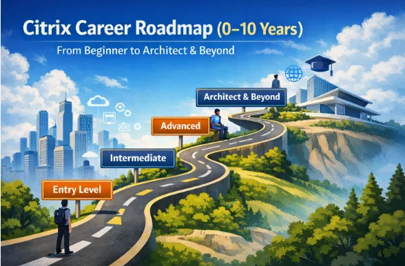 Citrix Career Roadmap (0–10 Years): From Beginner to Architect &amp; Beyond