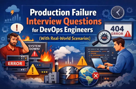 Production Failure Interview Questions for DevOps Engineers (With Real-World Scenarios)