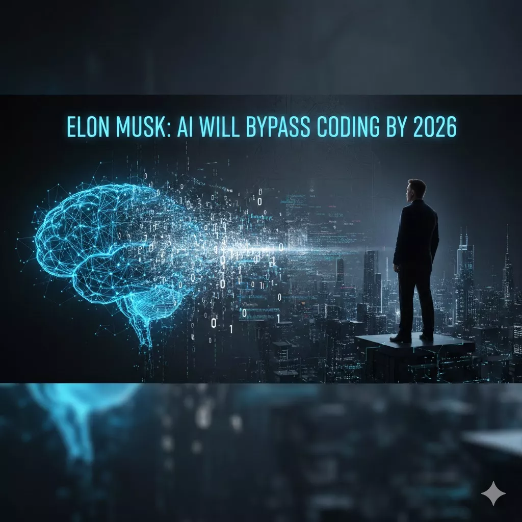 Elon Musk Predicts AI Will Bypass Coding by 2026: Binary Generation & Future of IT Careers