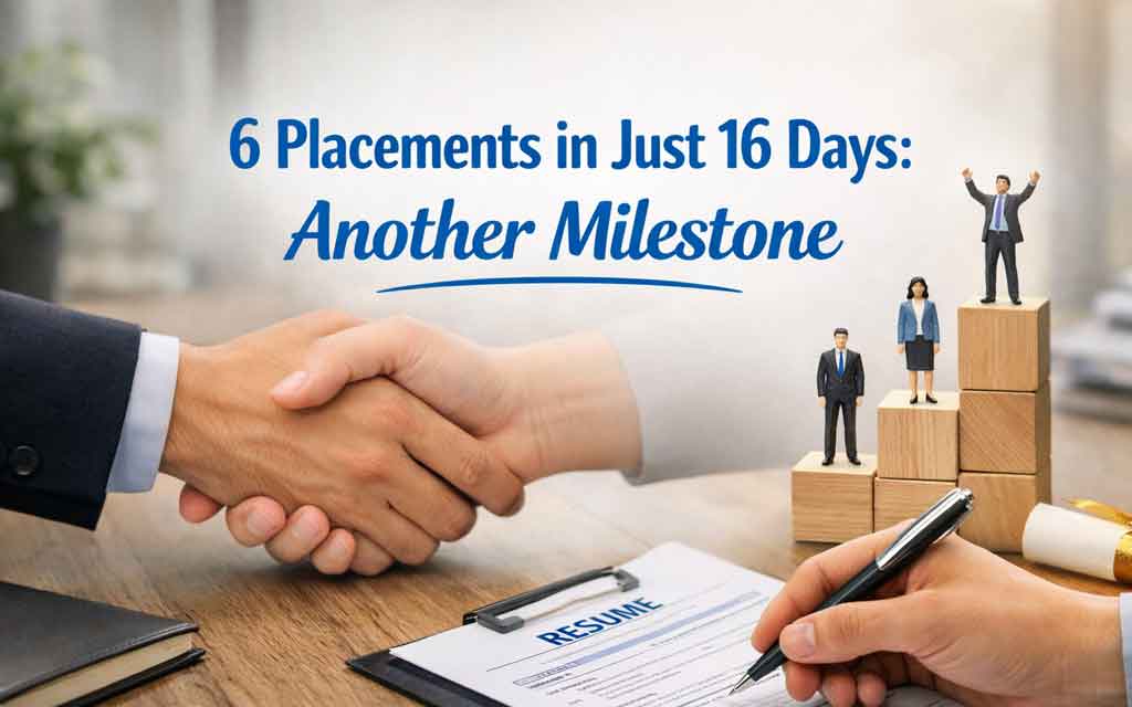 6 Placements in Just 16 Days: Another Milestone for Cloudsoft Solutions